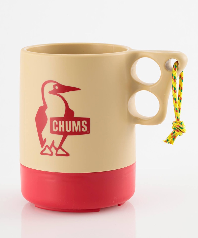 CHUMS CAMPER MUG LARGE BEIGE-RED